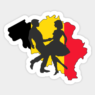 SD Belgium Sticker